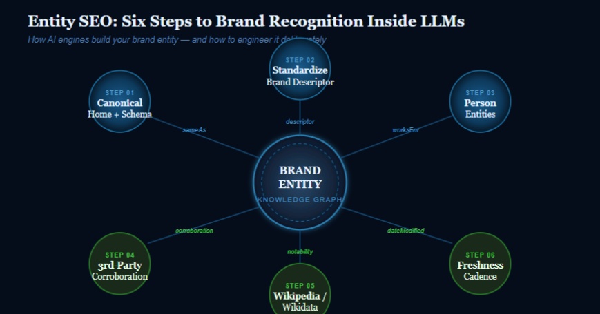 Entity SEO for AI: How to Make Your Brand a Recognized Entity Inside LLMs